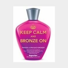 KEEP CALM AND BRONZE ON